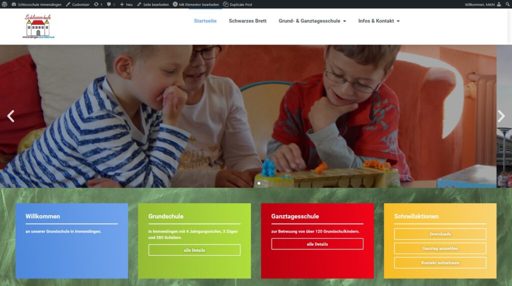 Schlossschule Immendingen Grundschule Webseite